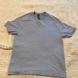 lululemon athletica Sky Blue Short Sleeve Shirt